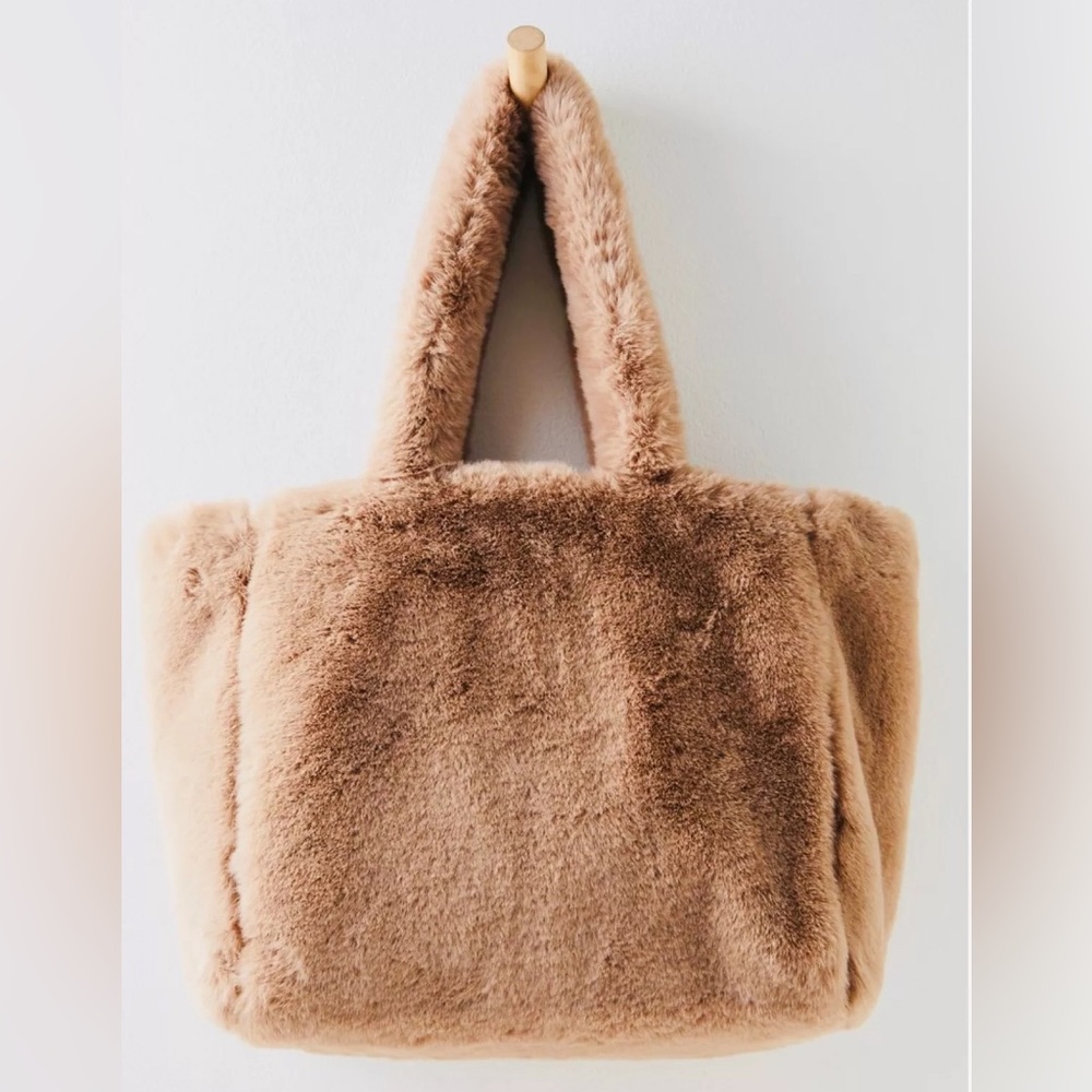 Free people cozy Fur Tote Bag